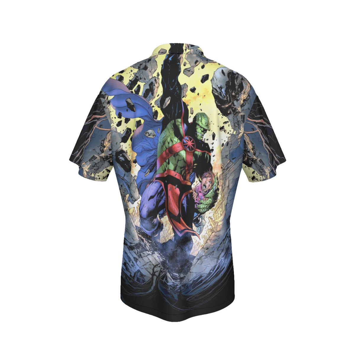 JUSTICE LEAGUE 2 All Over Print Shirt & Tank Top - MARTIAN MANHUNTER PAGE