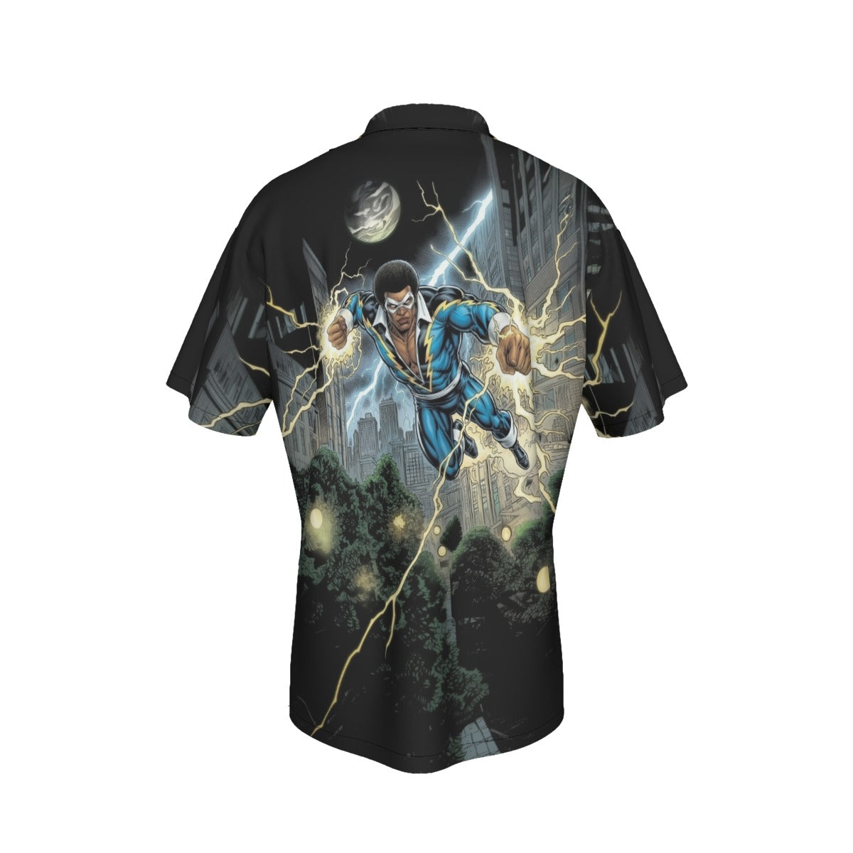 BLACK LIGHTNING GO All Over Print Shirt & Tank Top