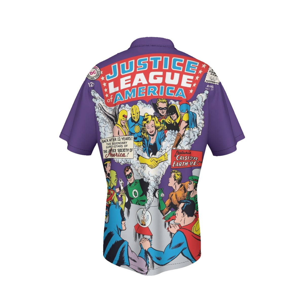 JUSTICE LEAGUE OF AMERICA 21 All Over Print Shirt & Tank Top - JLA