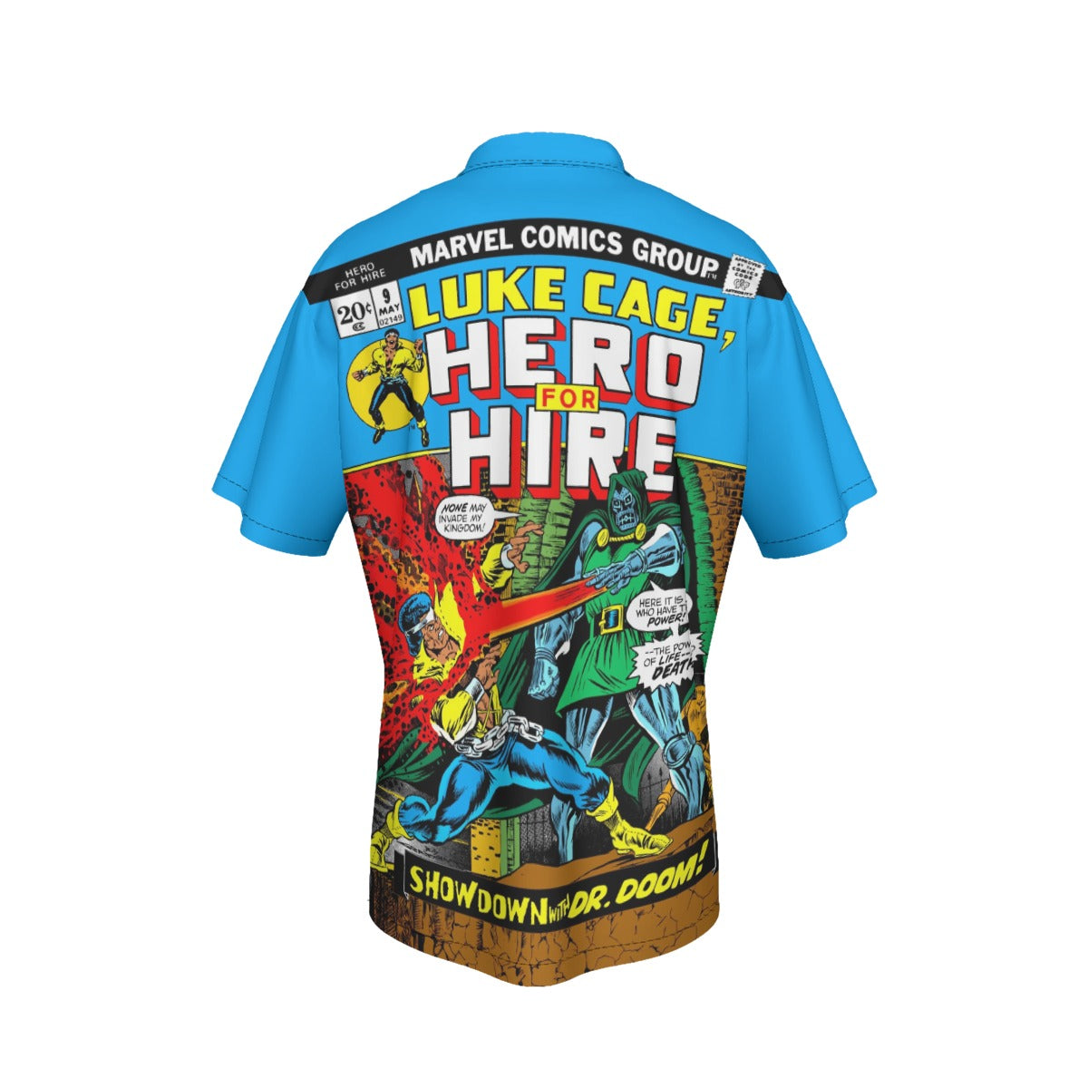 LUKE CAGE POWERMAN 19  Over Print Shirt & Tank Top
