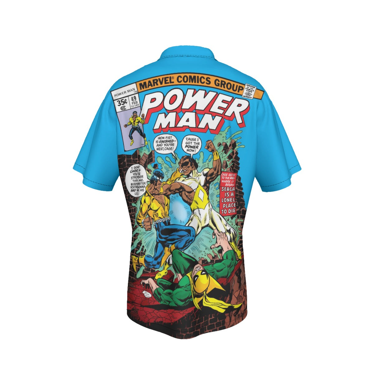 LUKE CAGE POWERMAN 49  Over Print Shirt & Tank Top