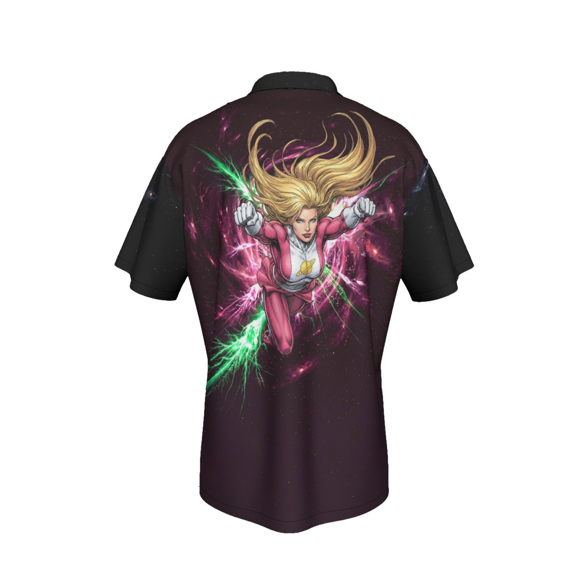 SATURN GIRL RUSH All Over Print Shirt & Tank Top - LEGION RUSH SERIES - ORIGINAL ART
