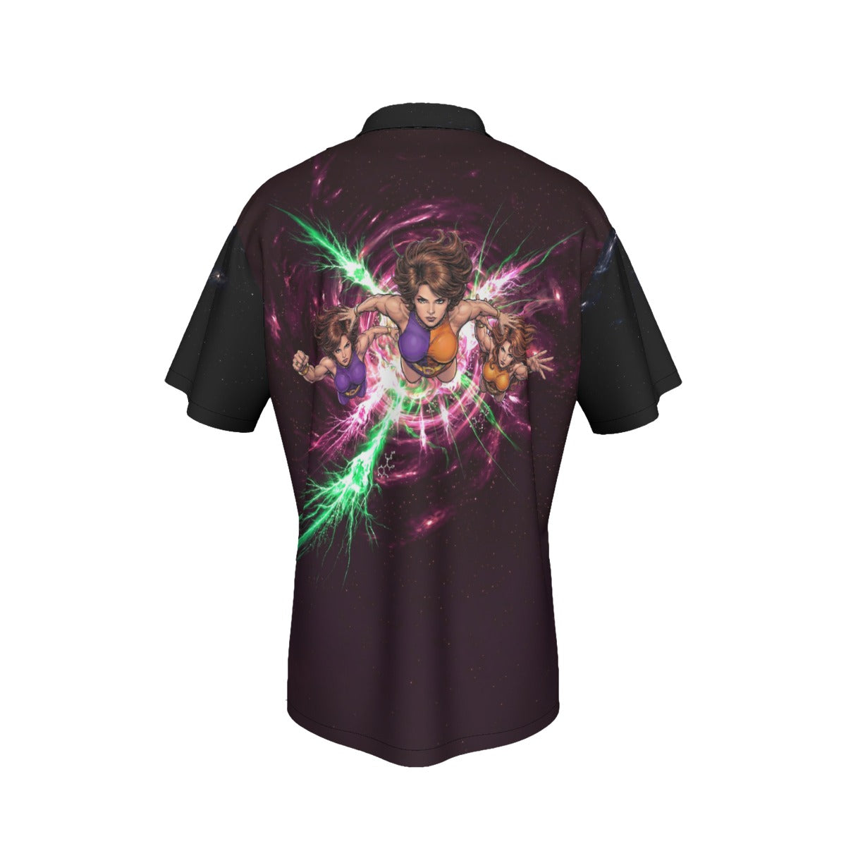 TRIPLICATE GIRL/DUO DAMSEL RUSH All Over Print Shirt & Tank Top - LEGION RUSH SERIES - ORIGINAL ART