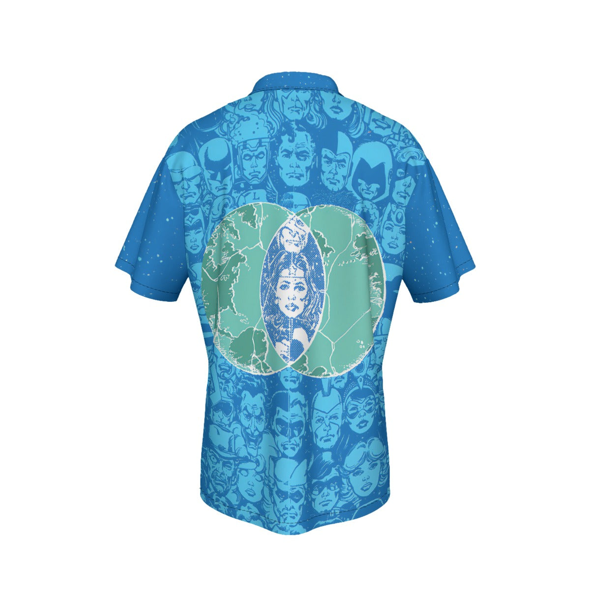 CRISIS ON INFINITIE EARTHS 5 COVER ALL OVER PRINT SHIRT AND TANK TOP