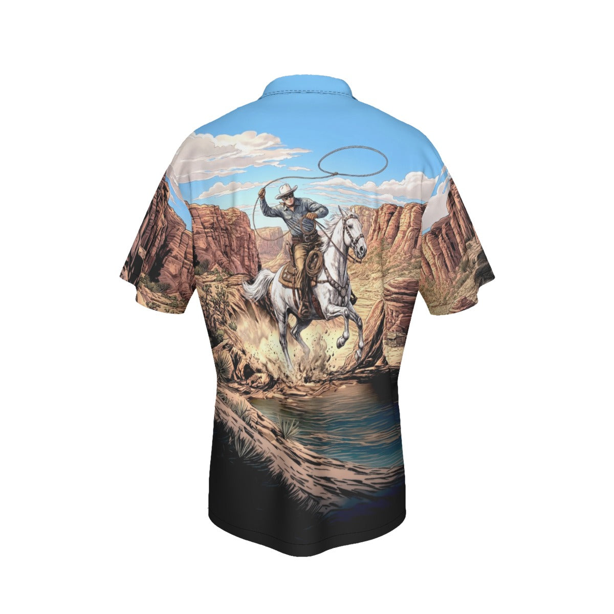 LONE RANGER GO VAR All Over Print Shirt & Tank Top - ORIGINAL ART BY EKA