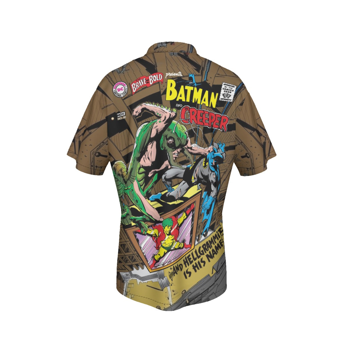 BRAVE AND THE BOLD 80 All Over Print Shirt &amp; Tank Top-CREEPER