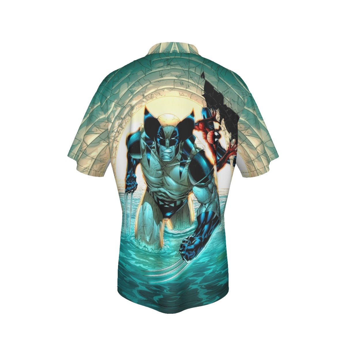 WOLVERINE 156 All Over Print Shirt & Tank Top- IAN CHURCHHILL ART