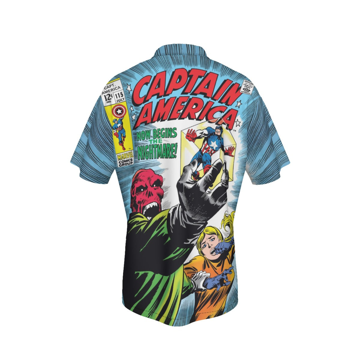 CAPTAIN AEMRICA 115 All Over Print Shirt & Tank Top