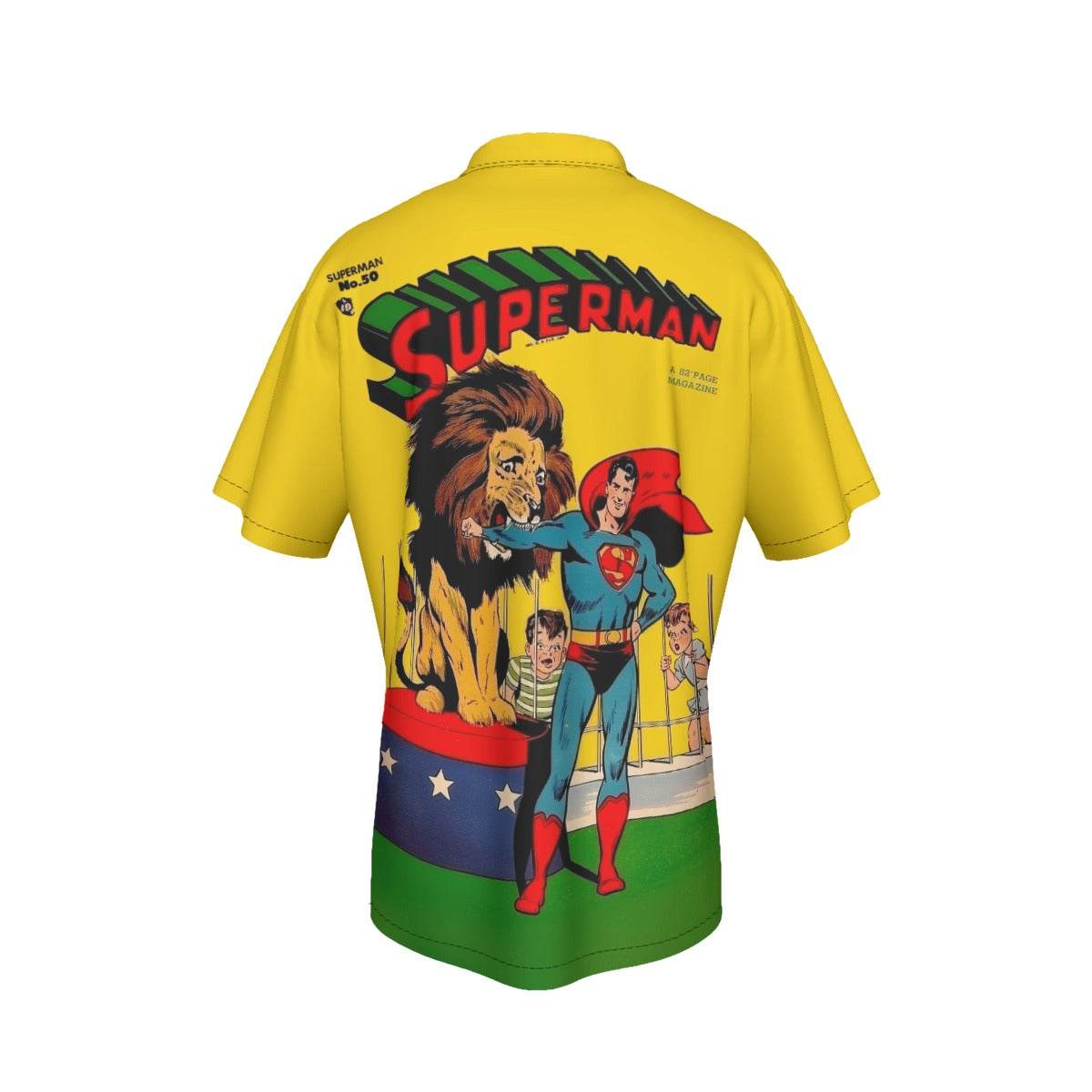 SUPERMAN 50 ALL OVER PRINT SHIRT AND TANK TOP
