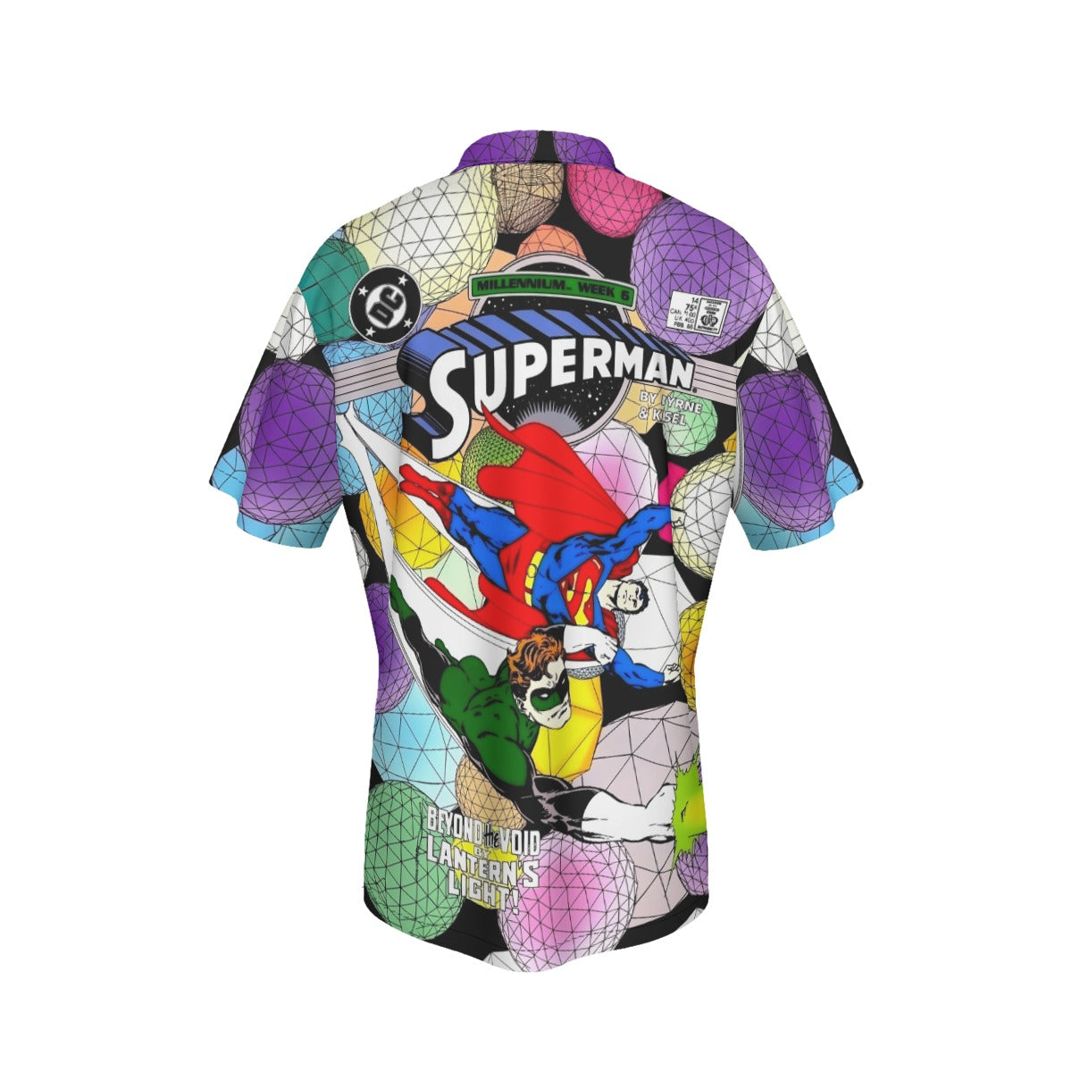 SUPERMAN 14 v2 ALL OVER PRINT SHIRT AND TANK TOP- -JOHN BYRNE ART