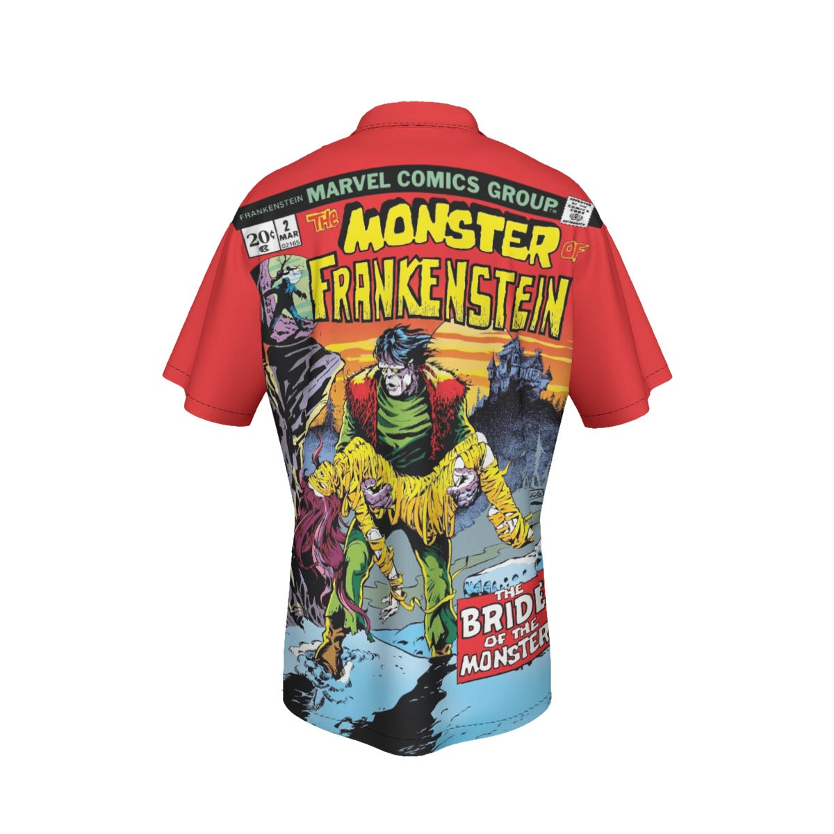 MONSTER OF FRANKENSTEIN 2 All Over Print Shirt & Tank Top - PLOOG ART