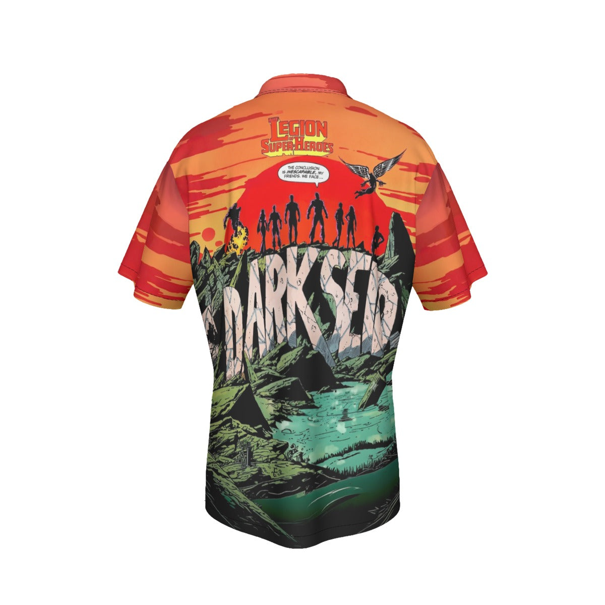 LEGION OF SUPERHEROES 294 SPLASH  All Over Print Shirt & Tank Top -THE GREAT DARKNESS SAGA (Copy)