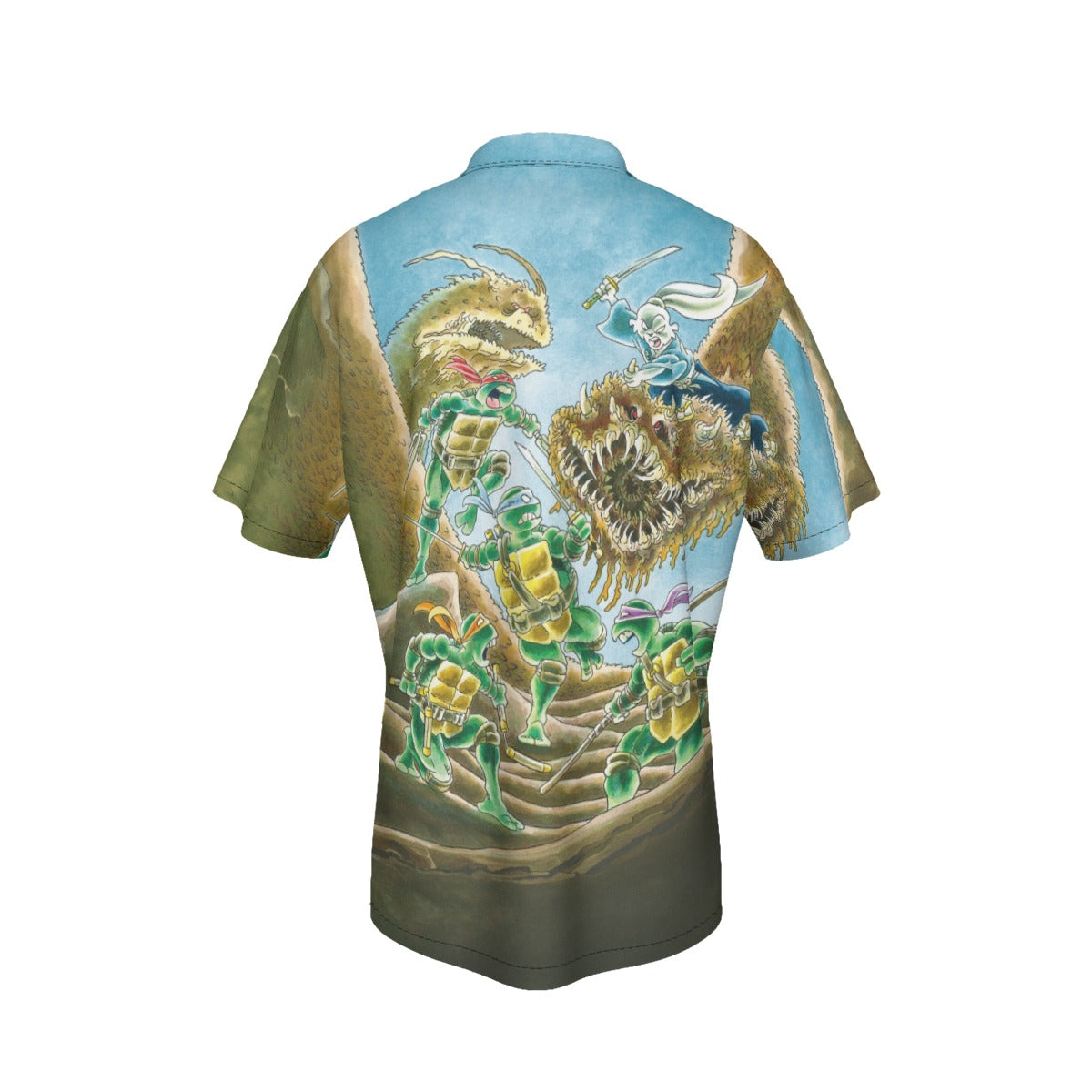 USAGI YOJIMBO VS TNMT All Over Print Shirt & Tank Top - TEENAGED MUTANT NINJA TURTLES