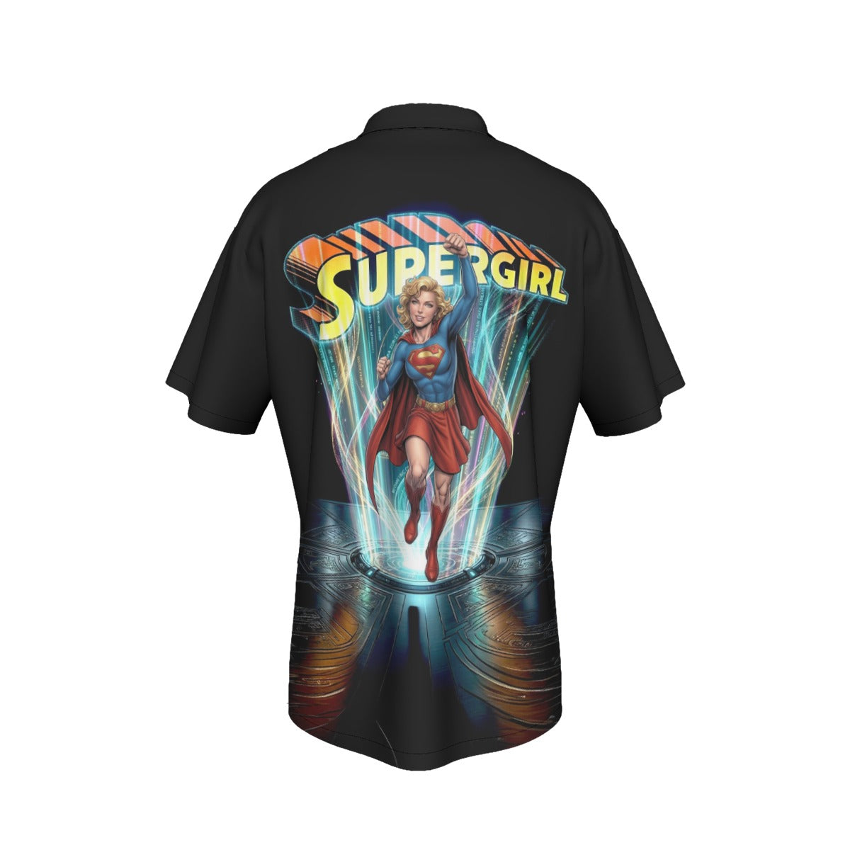 SUPERGIRL GO All Over Print Shirt & Tank Top - ORIGINAL ART
