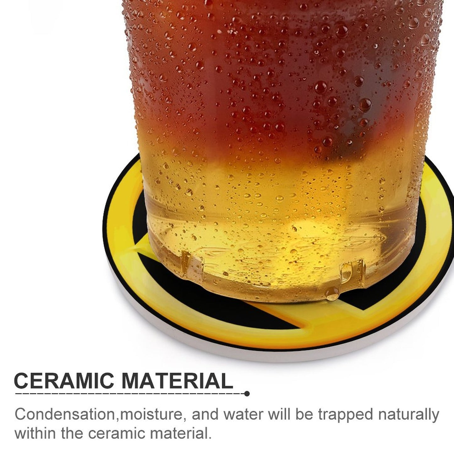 LEGION L CLASSIC LOGO Round Ceramic Coaster