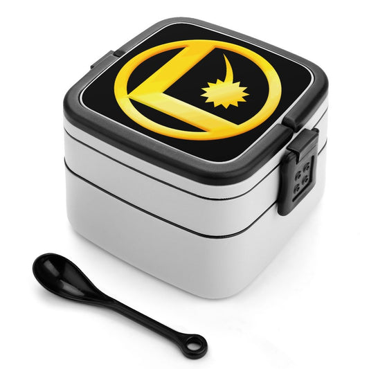 LEGION L CLASSIC LOGO 2-Tier Stackable Bento Lunch Box