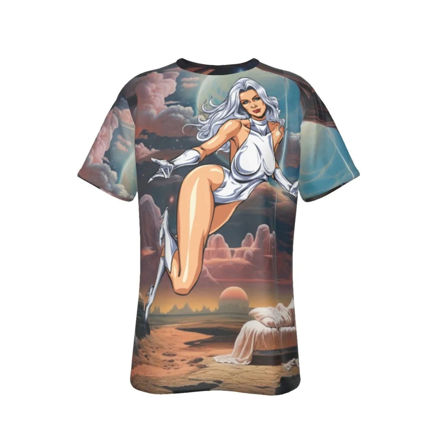 DREAM GIRL READY ALL-OVER PRINT SHIRT AND TANK TOP