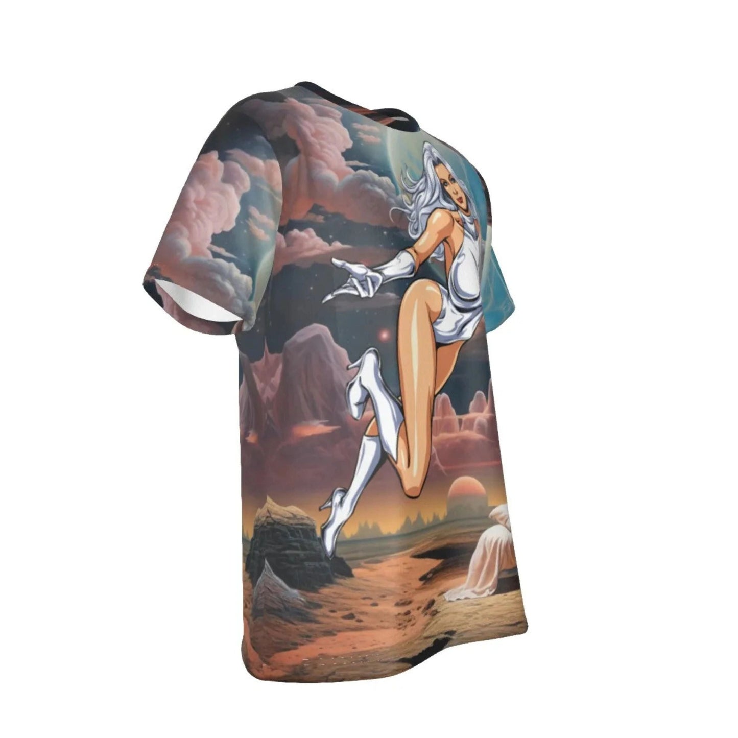 DREAM GIRL READY ALL-OVER PRINT SHIRT AND TANK TOP