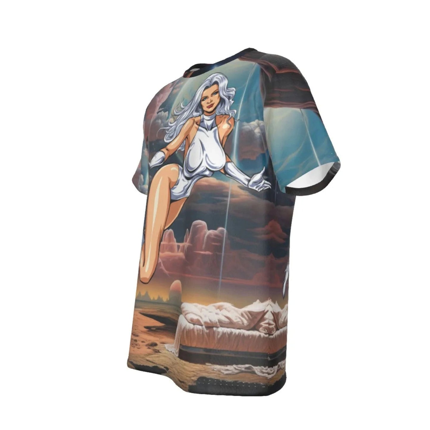 DREAM GIRL READY ALL-OVER PRINT SHIRT AND TANK TOP