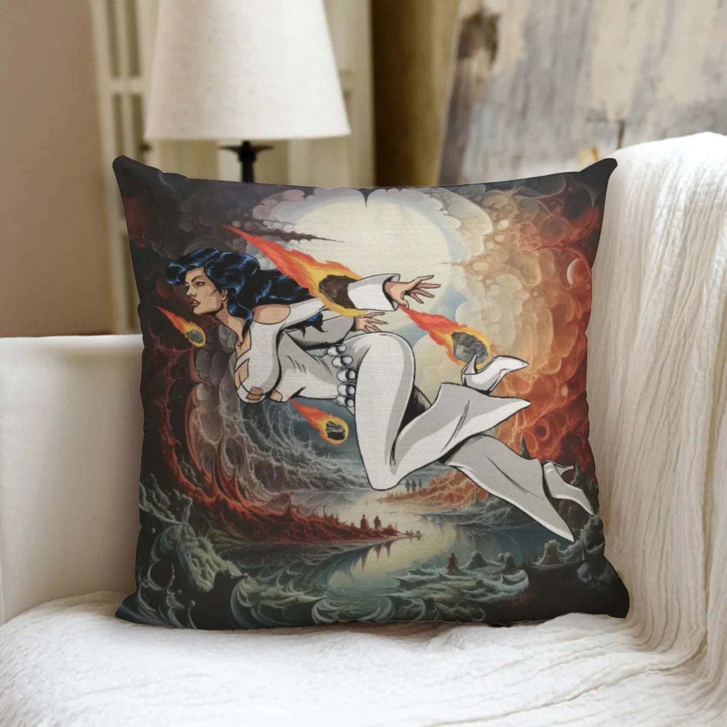 Phantom Girl Ready Pillow including pillow inserts
