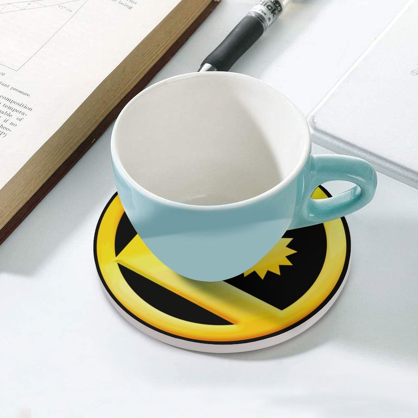 LEGION L CLASSIC LOGO Round Ceramic Coaster