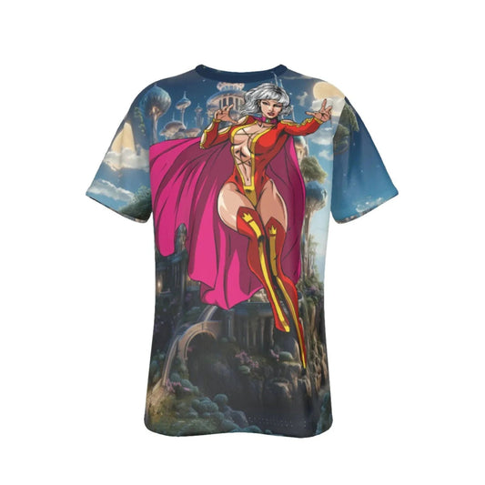 PRINCESS PROJECTRA READY ALL-OVER PRINT SHIRT AND TANK TOP