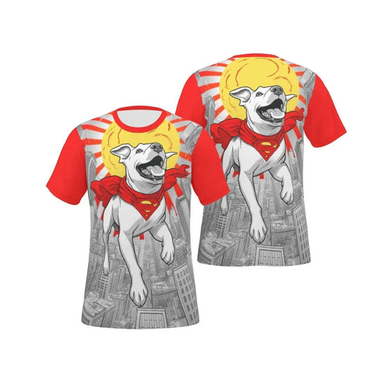 KRYPTO FLIGHT ALL-OVER PRINT SHIRT AND TEE