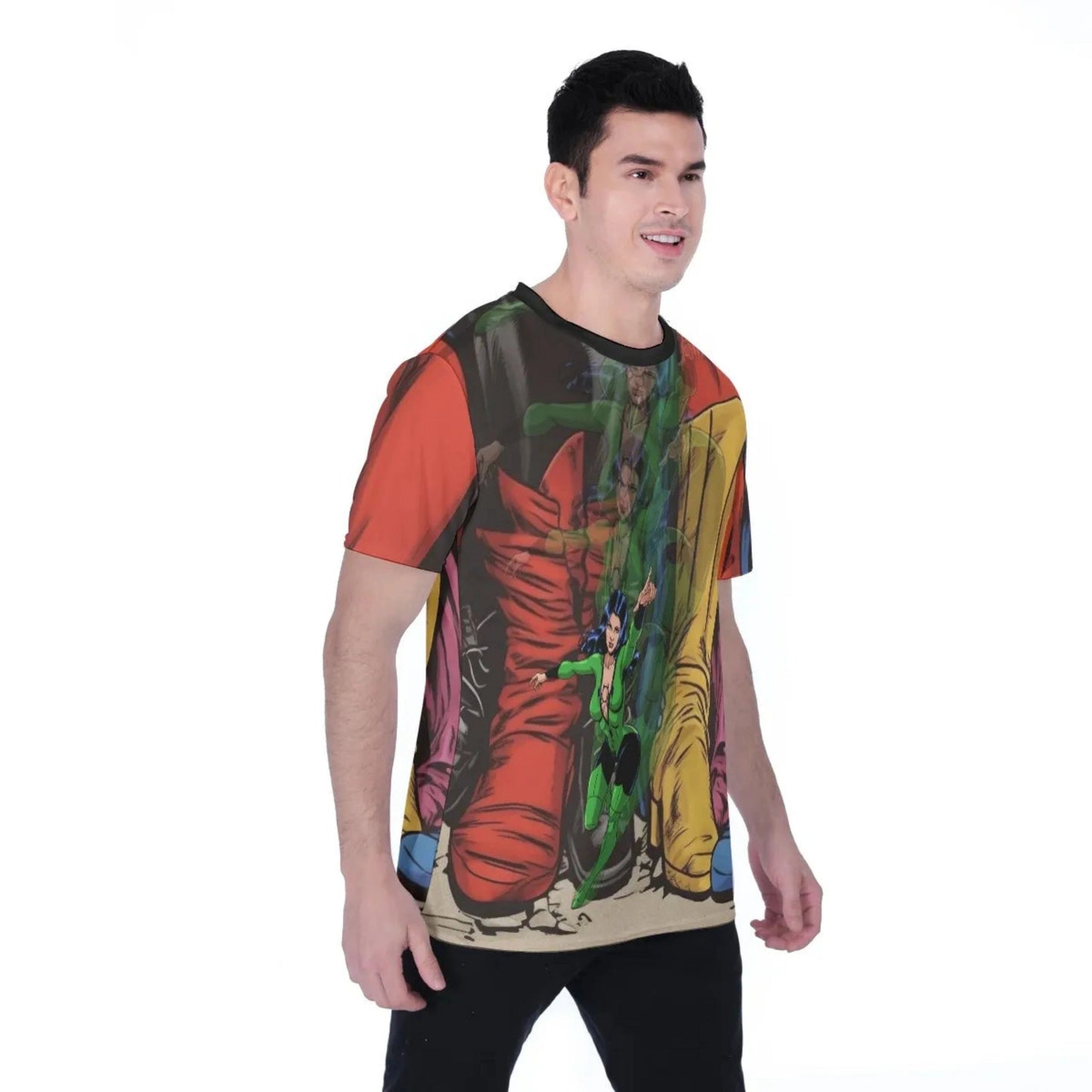 SHRINKING VIOLET READY ALL-OVER PRINT SHIRT AND TANK TOP