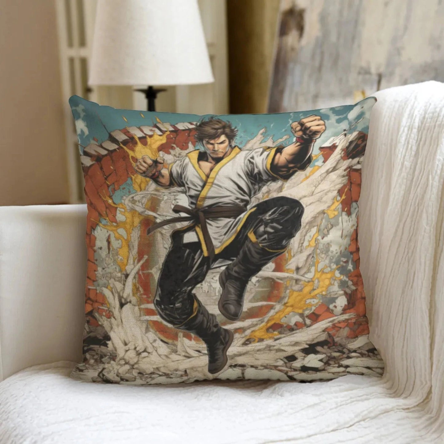NEW KARATE KID READY Ready Pillow including pillow inserts