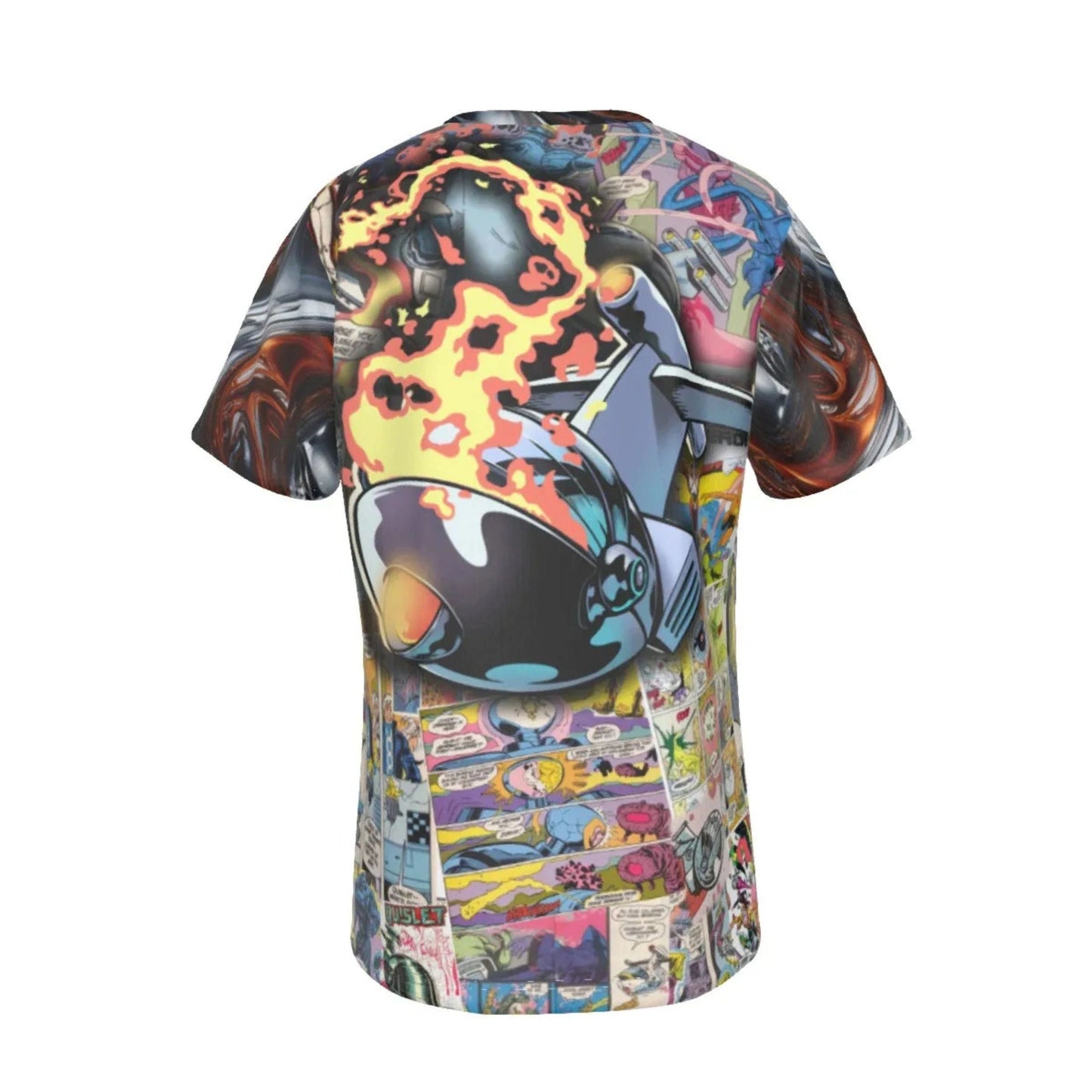 QUISLET COLLAGE ALL-OVER PRINT SHIRT AND TANK TOP