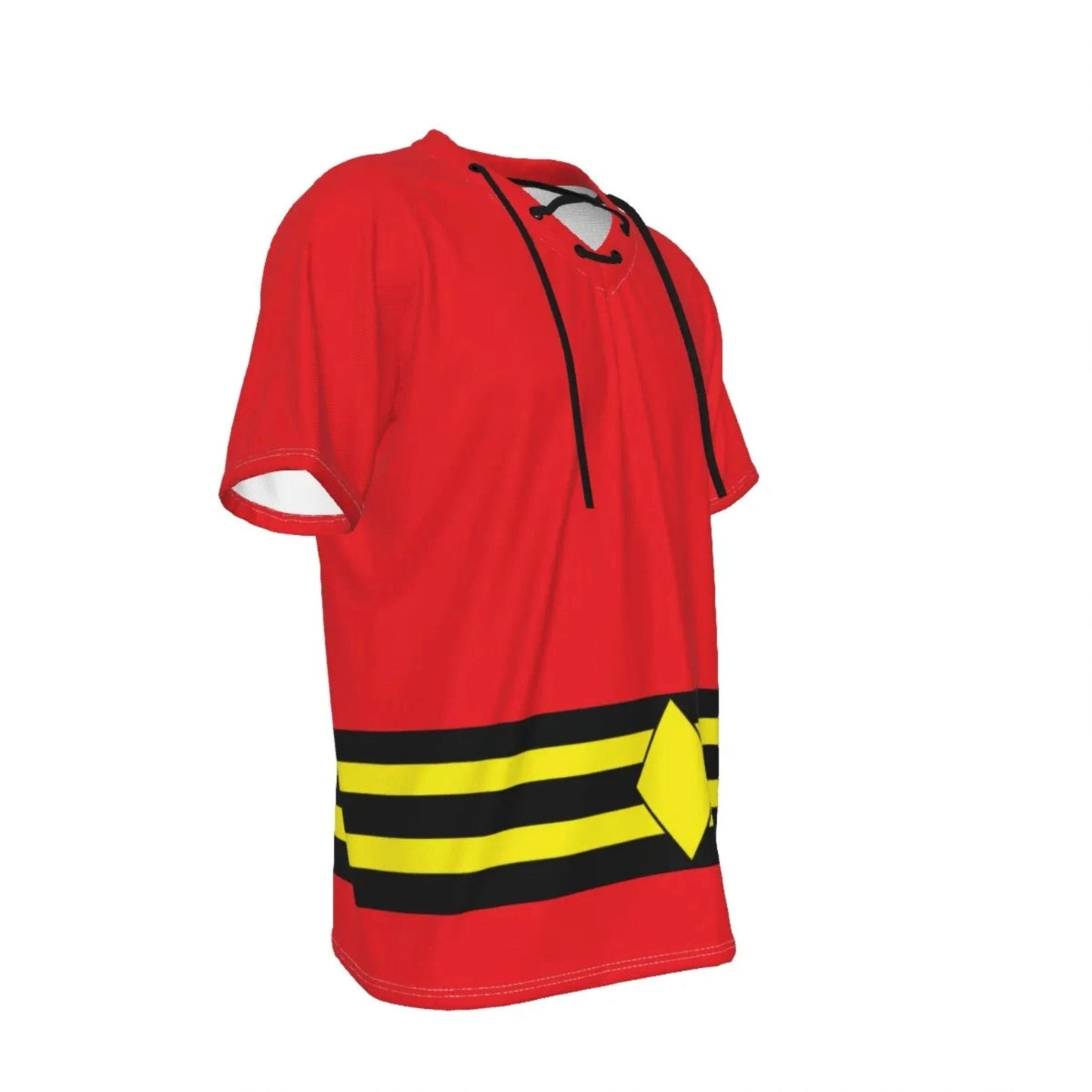 PLASTIC MAN COSPLAY SHIRT WITH NECKLINE TIE
