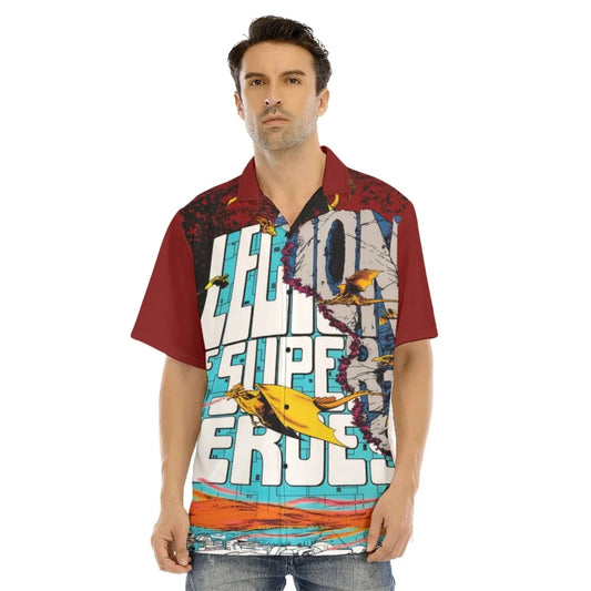 LEGION MAGIC WAR BUTTON UP HAWAIIAN SHIRT