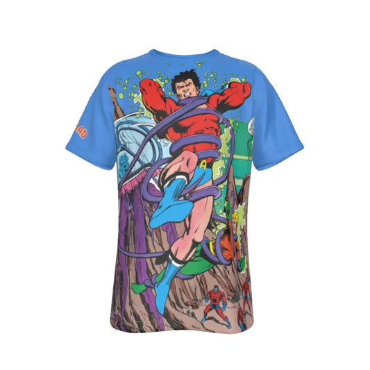 TEEN TITANS AQUALAD ALL-OVER PRINT SHIRT