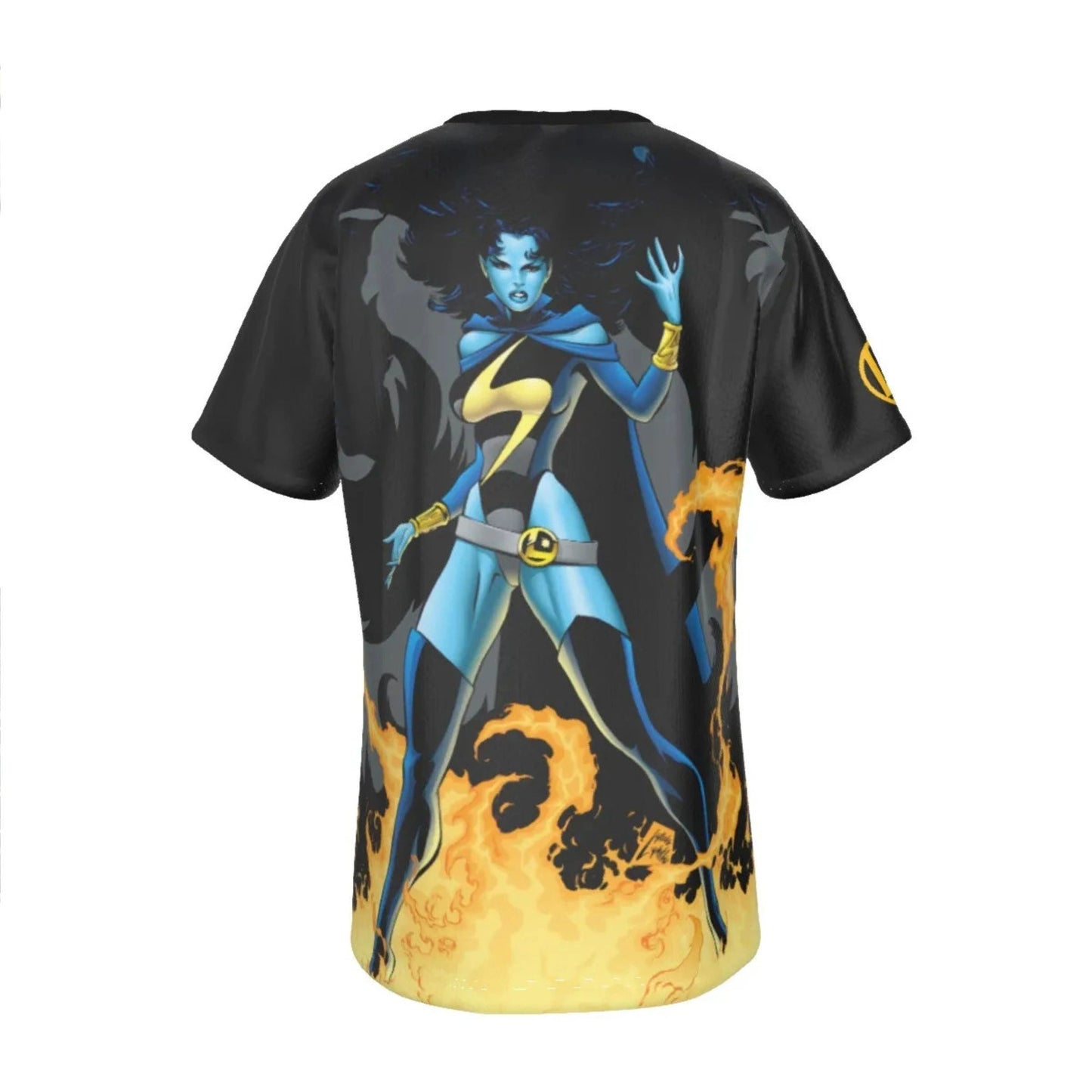 SHADOW LASS ALL-OVER PRINT SHIRT AND TANK TOP