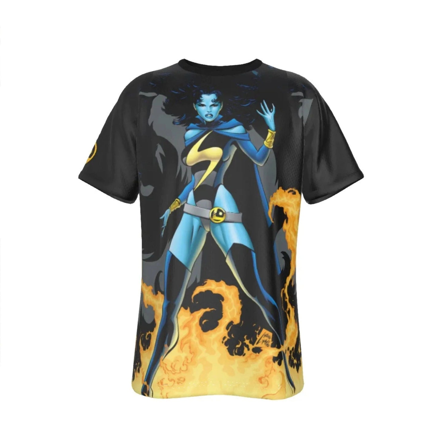 SHADOW LASS ALL-OVER PRINT SHIRT AND TANK TOP