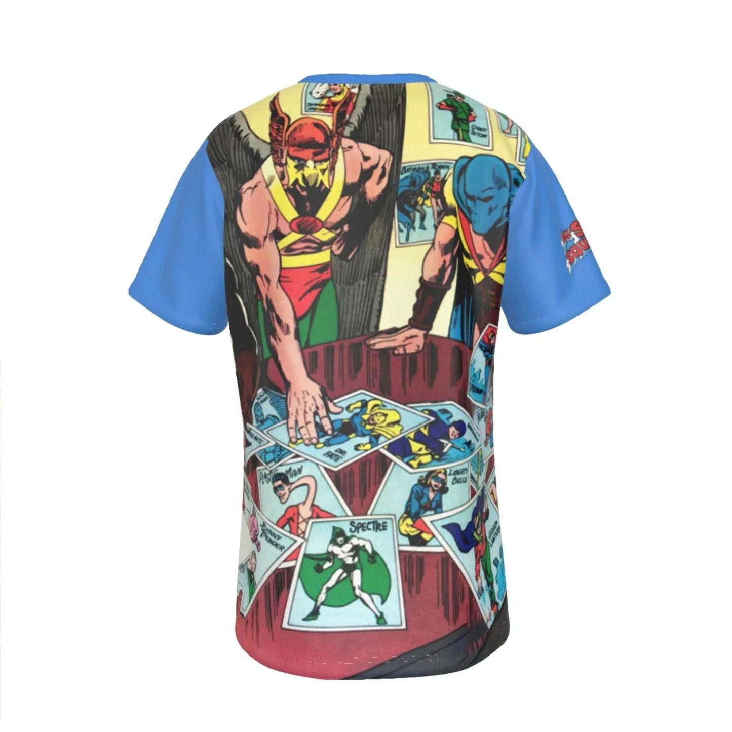 THE ATOM ALL STAR SQUAD ALL-OVER PRINT SHIRT AND TANK TOP