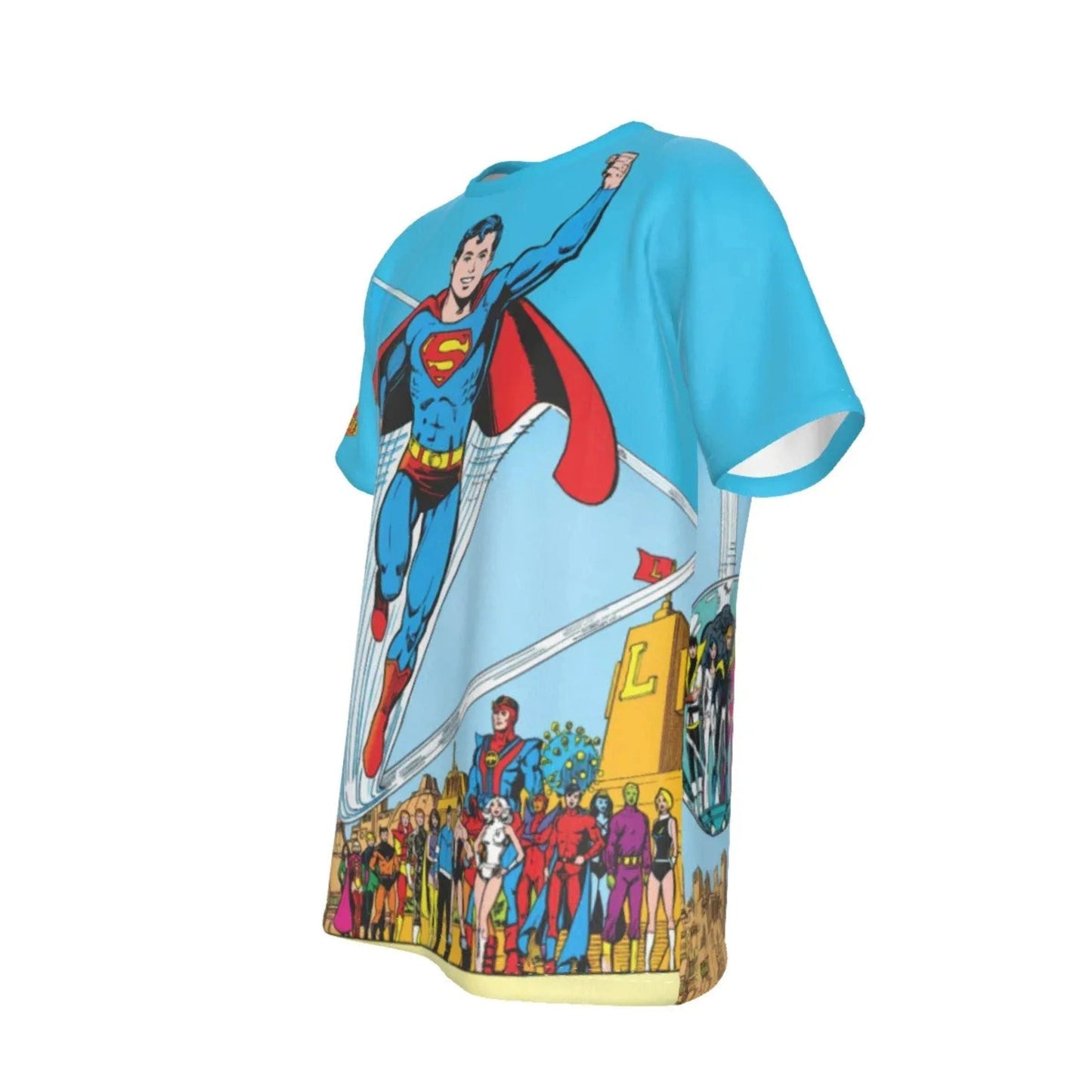 SUPERBOY RETURNS ALL-OVER PRINT SHIRT