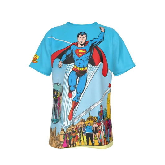 SUPERBOY RETURNS ALL-OVER PRINT SHIRT
