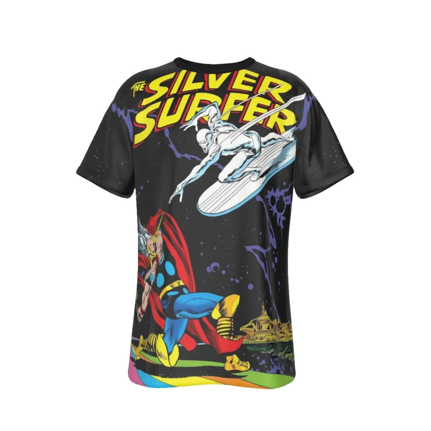 SILVER SURFER / THOR ALL OVER PRINT SHIRT AND TANK - SECRET SALE