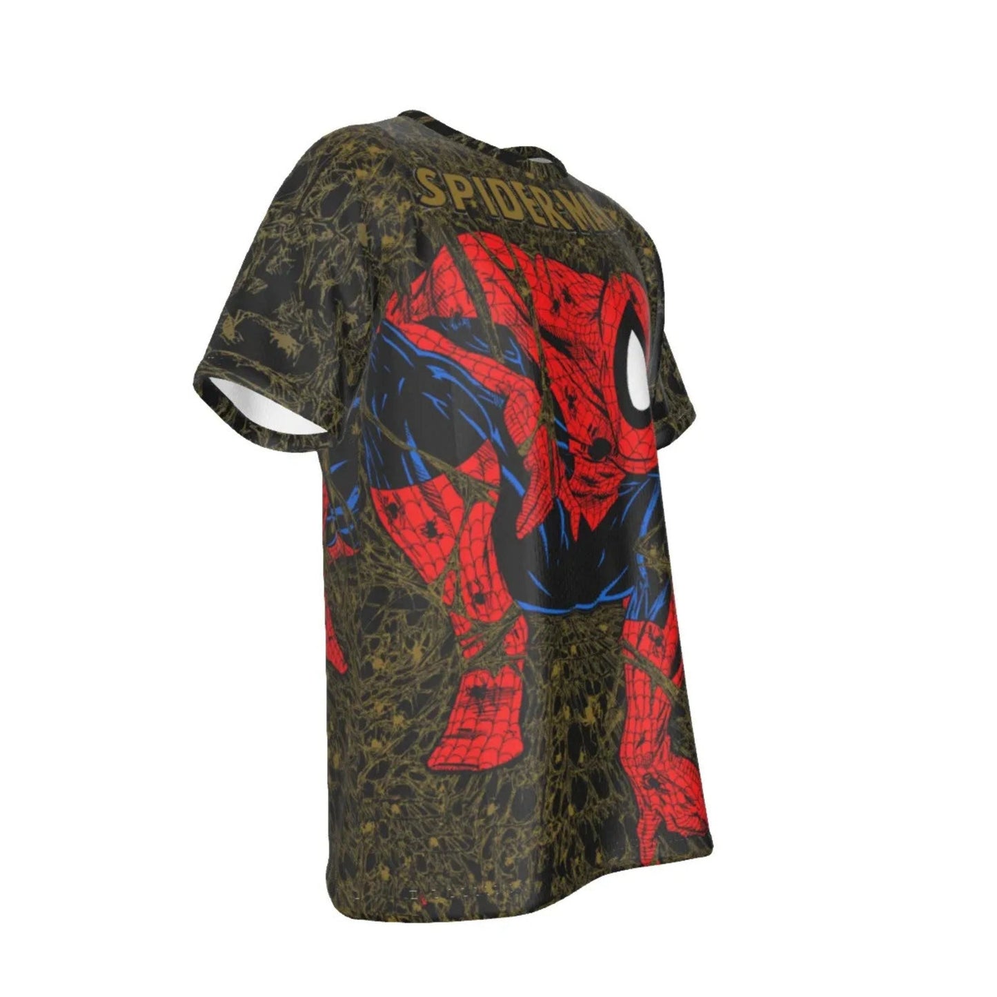 SPIDERMAN WEBS ALL OVER PRINT SHIRT AND TANK - SECRET SALE