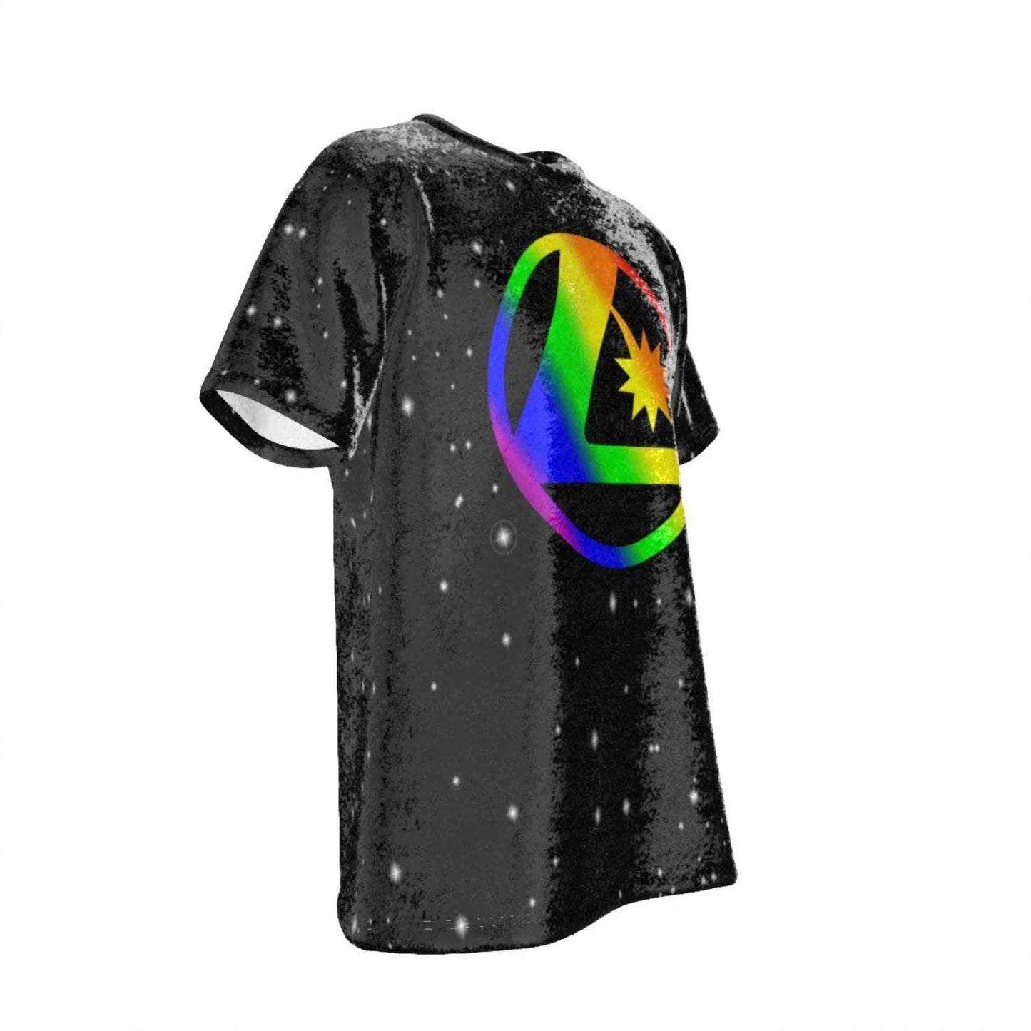 Legion L Pride Logo on Metallic velvet shirt