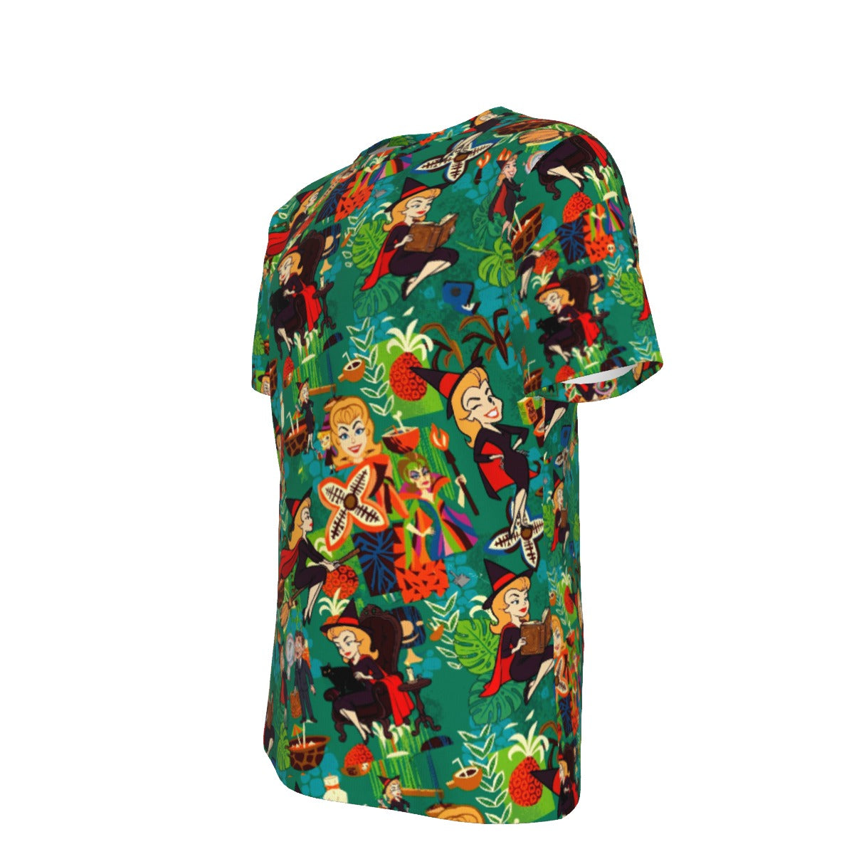BEWITCHED TIKI HAWAIIAN All Over Print Shirt & Tank Top- ORIGINAL ART BY EKA