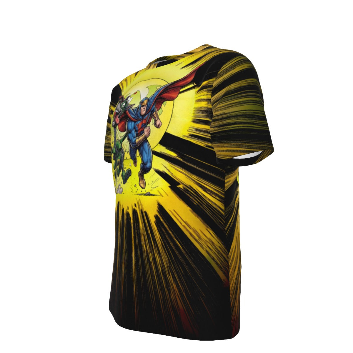 FALCON AND DYNOMUTT GO All Over Print Shirt & Tank Top - ORIGINAL ART BY EKA