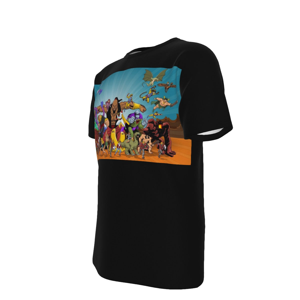 HANNA BARBERA ACTION UNIVERSE All Over Print Shirt & Tank Top