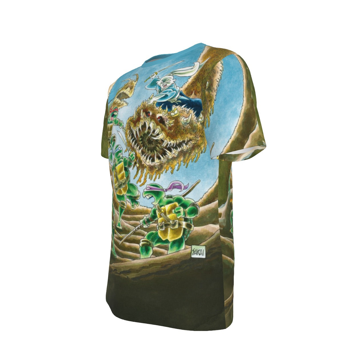 USAGI YOJIMBO VS TNMT All Over Print Shirt & Tank Top - TEENAGED