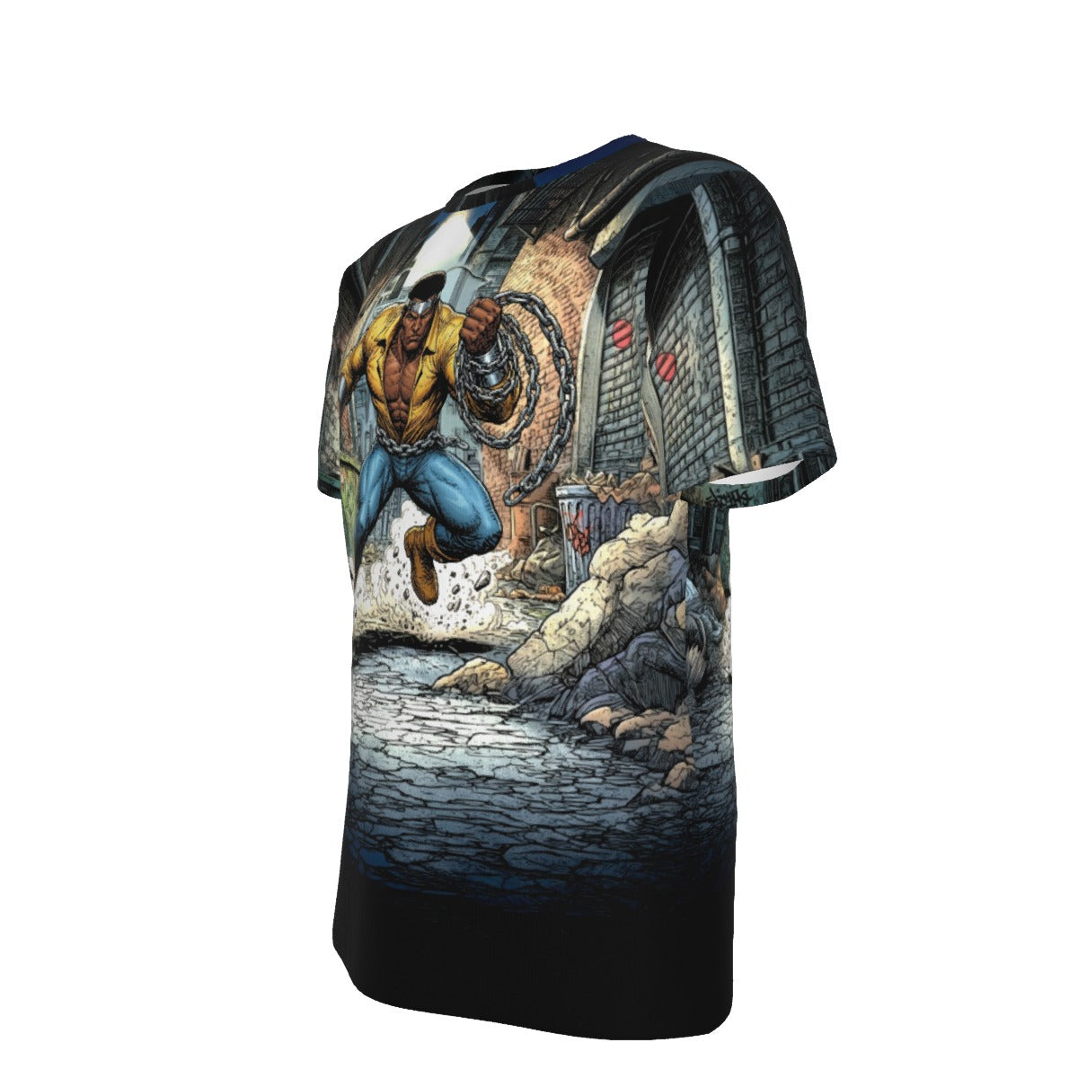 POWER MAN GO All Over Print Shirt & Tank Top - ALEX ROSS ART