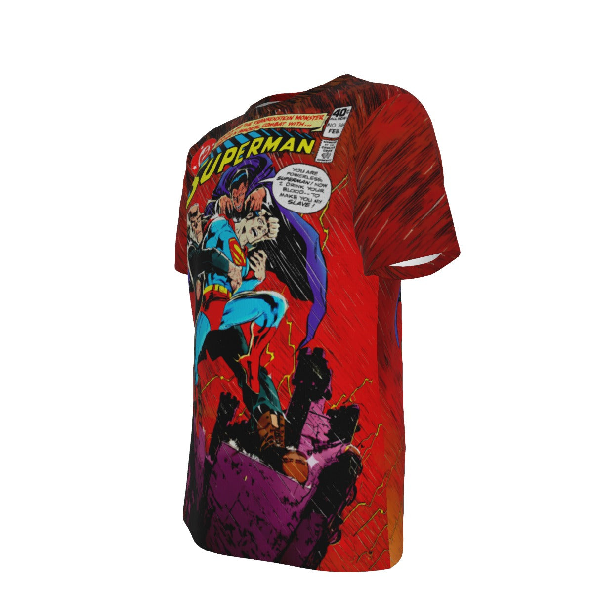 SUPERMAN 344 All Over Print Shirt & Tank Top  - ﻿Jose Luis Garcia-Lopez Art