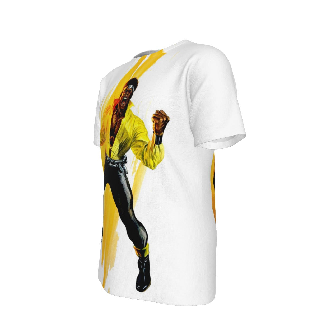 POWER MAN PINUP All Over Print Shirt & Tank Top - ALEX ROSS ART