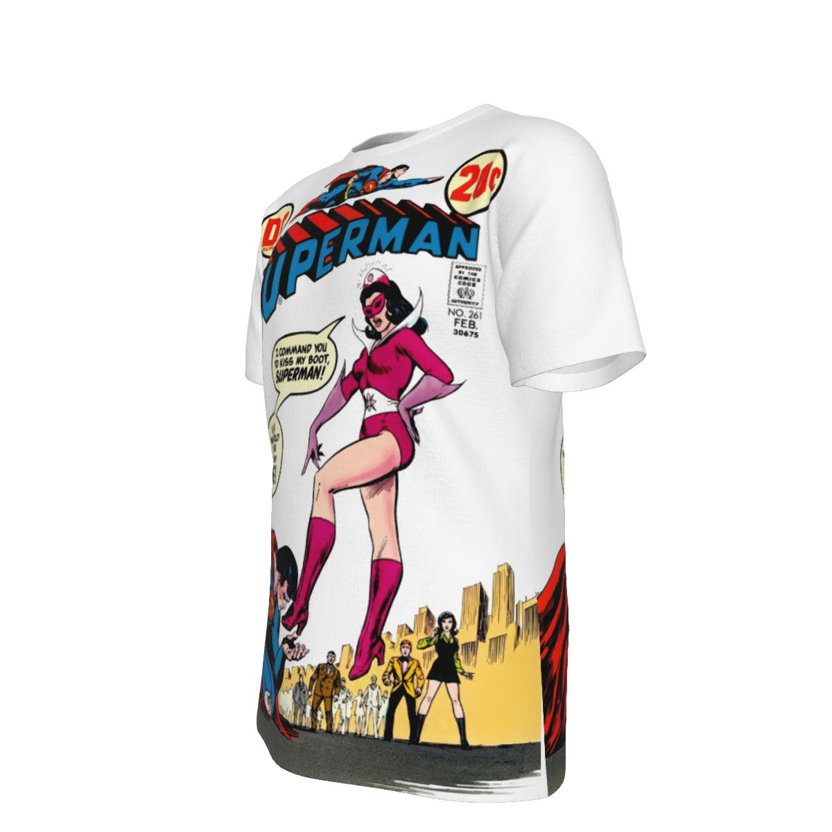 SUPERMAN 261 Over Print Shirt & Tank Top