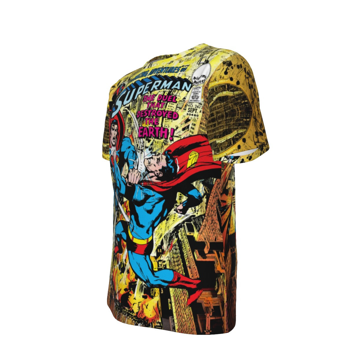 SUPERMAN 242 Over Print Shirt & Tank Top